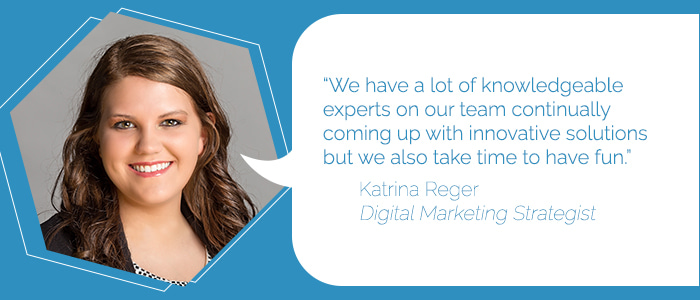 Katrina Reger, Digital Marketing Strategist